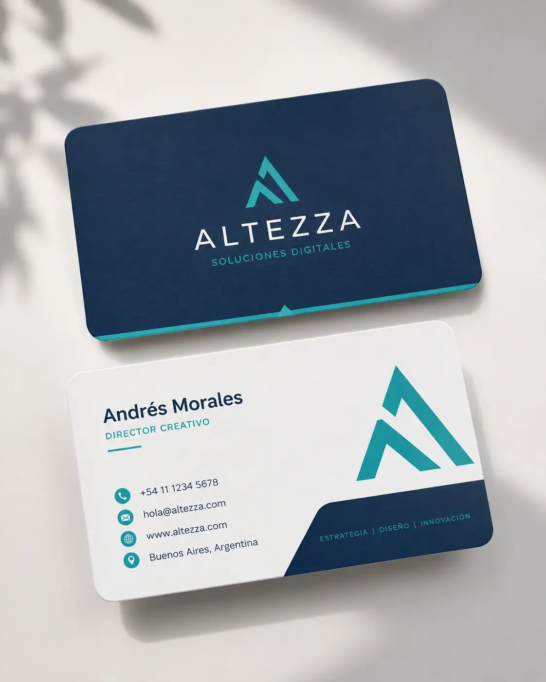 Tarjetas de presentación